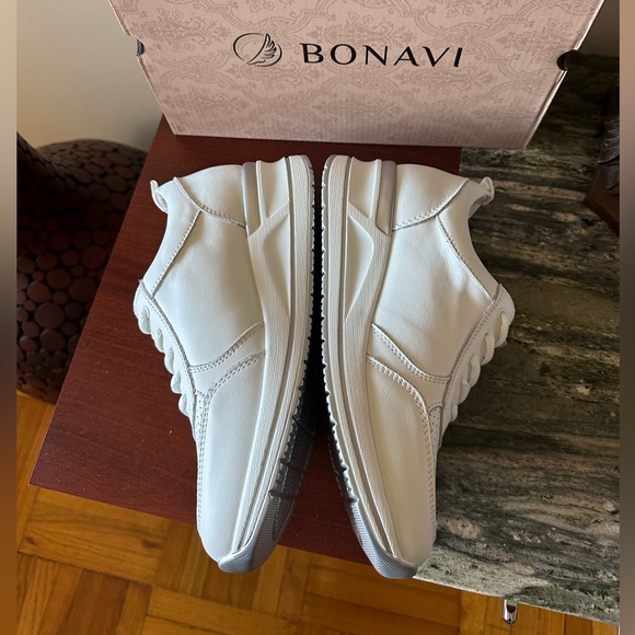 NIB BONAVI 41-KZY5 High quality leather outer, inner,insole Sneakers s 39 US 8.5 - Picture 12 of 15